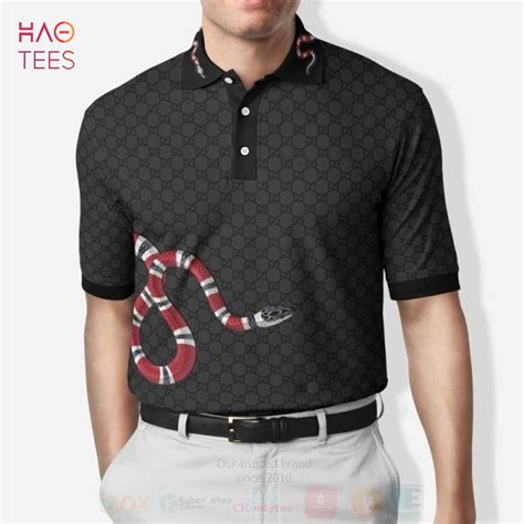 gucci snake shirt fake|gucci polo shirt snake.